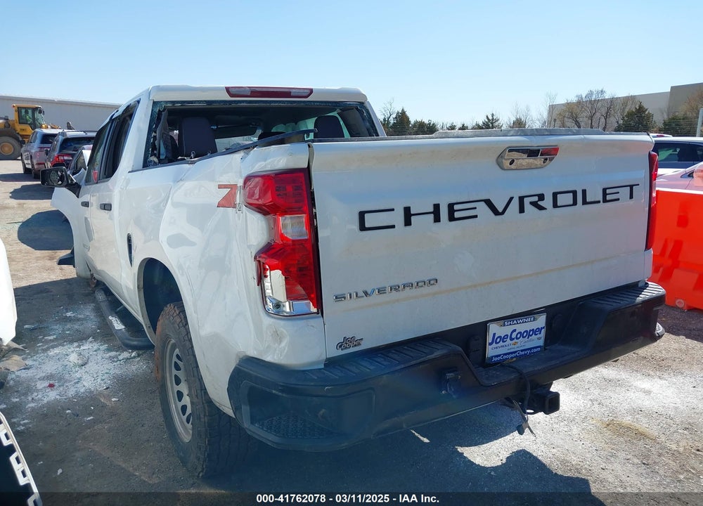 2021 CHEVROLET SILVERADO 1500 VIN: 3GCUYAEF0MG104602