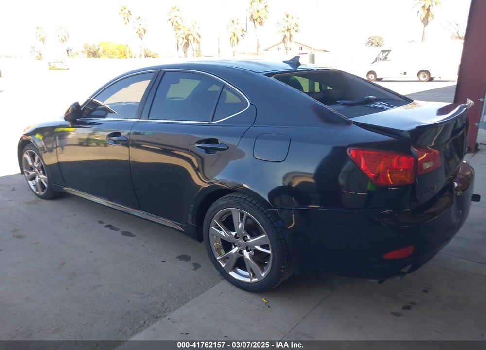 2007 LEXUS IS 250 VIN: JTHBK262475039922