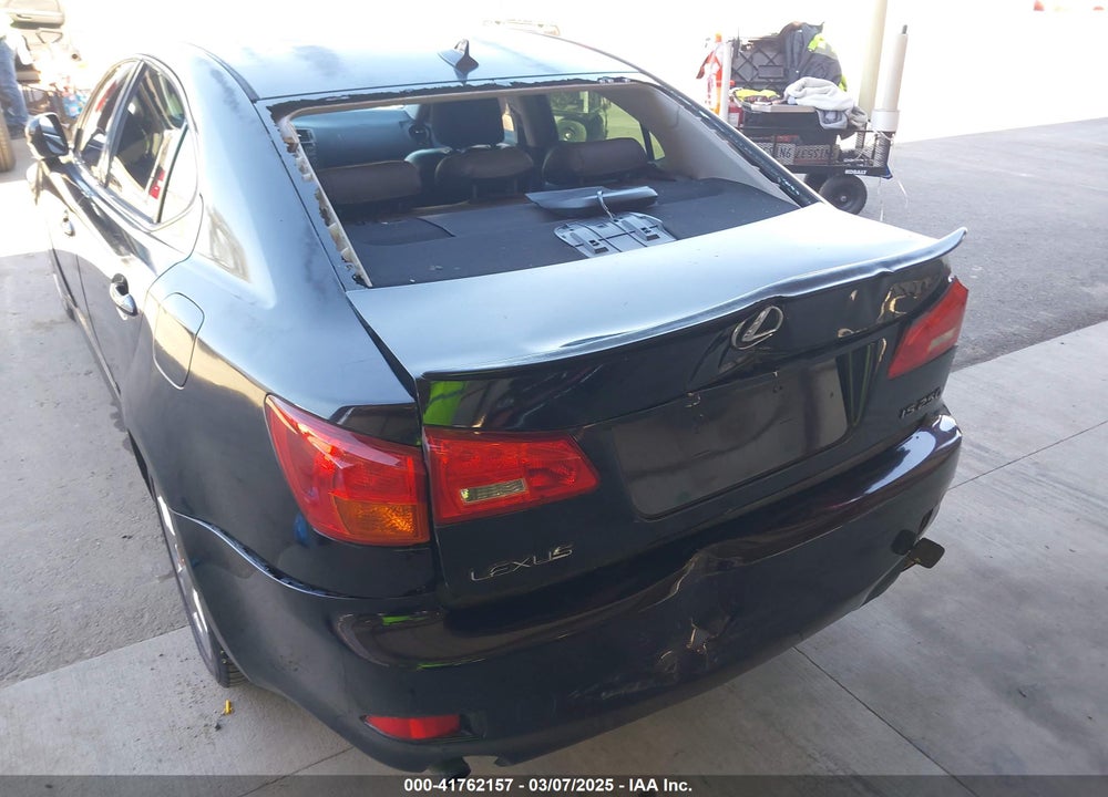 2007 LEXUS IS 250 VIN: JTHBK262475039922