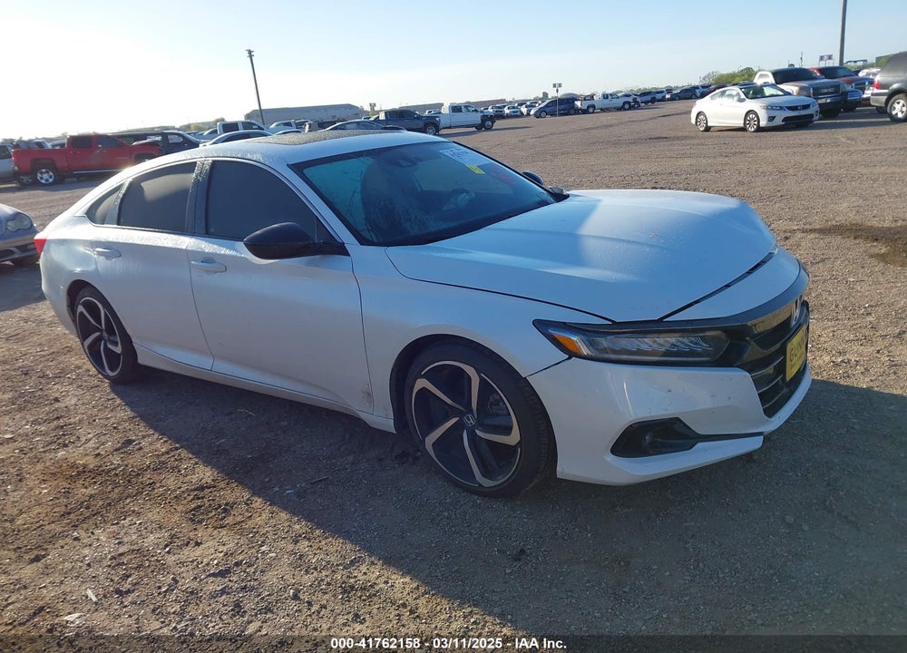 2022 HONDA ACCORD SPORT 2.0T VIN: 1HGCV2F35NA024163