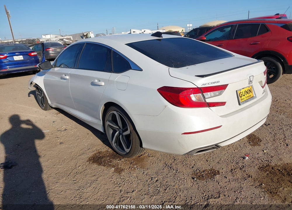 2022 HONDA ACCORD SPORT 2.0T VIN: 1HGCV2F35NA024163