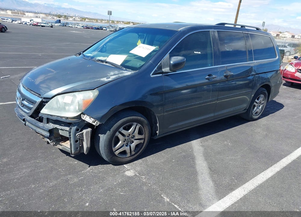 2005 HONDA ODYSSEY EX-L VIN: 5FNRL38735B057514