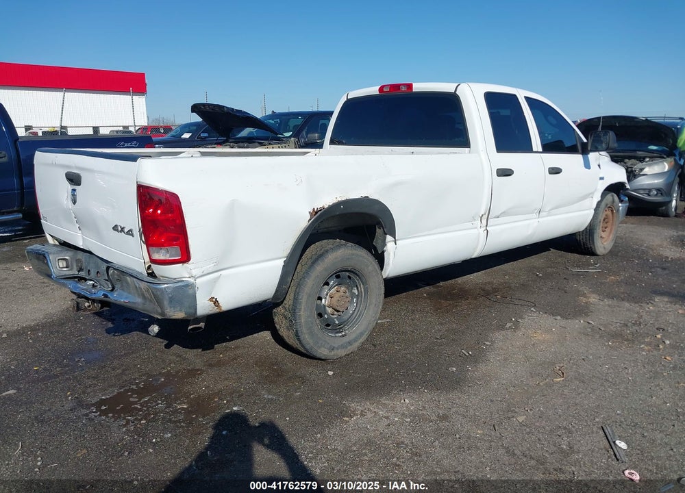 2006 DODGE RAM 2500 VIN: 3D7KR28D56G251267