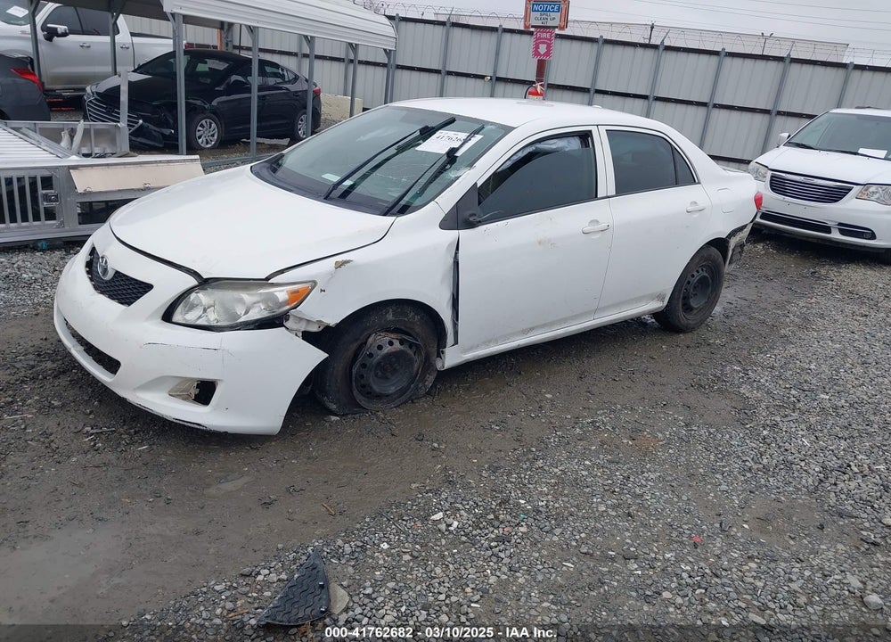 2009 TOYOTA COROLLA VIN: JTDBL40EX9J016667
