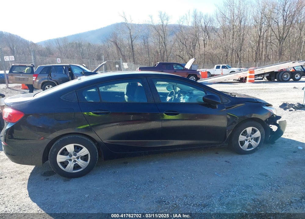 2017 CHEVROLET CRUZE LS MANUAL VIN: 1G1BB5SMXH7177019