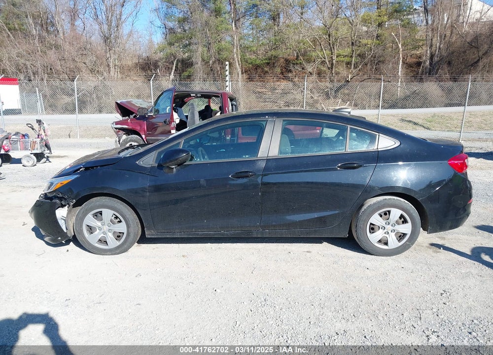 2017 CHEVROLET CRUZE LS MANUAL VIN: 1G1BB5SMXH7177019