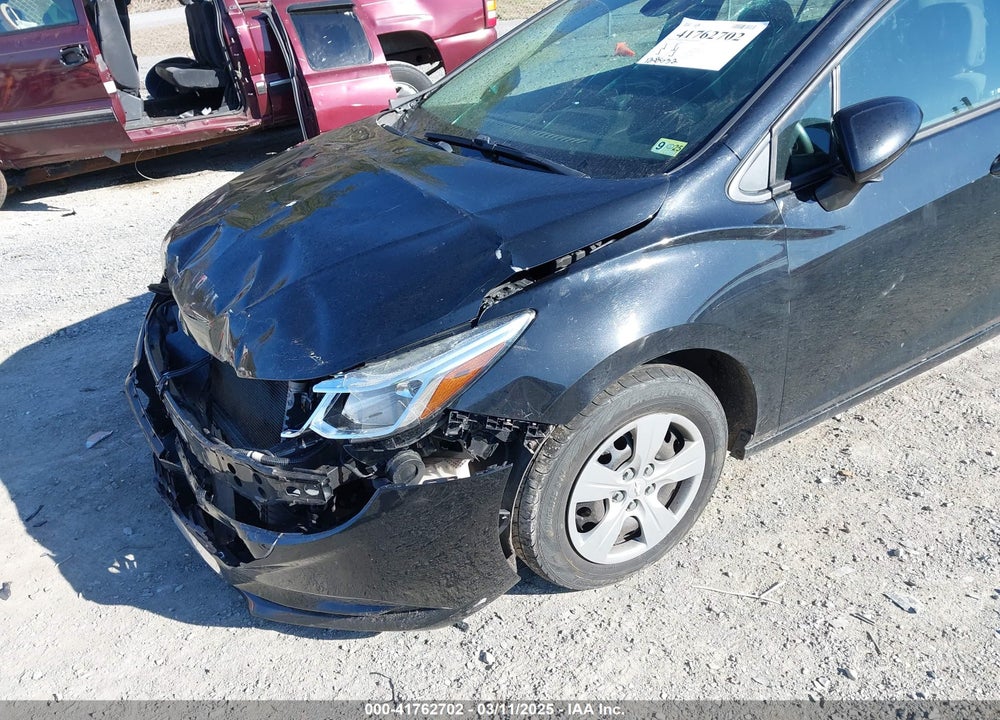 2017 CHEVROLET CRUZE LS MANUAL VIN: 1G1BB5SMXH7177019