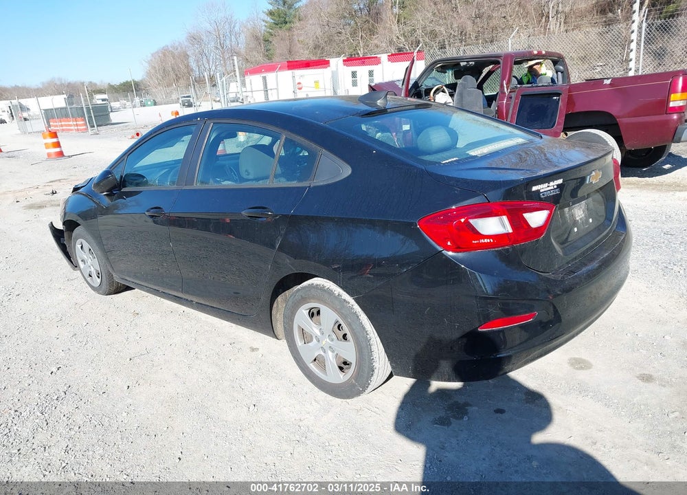 2017 CHEVROLET CRUZE LS MANUAL VIN: 1G1BB5SMXH7177019