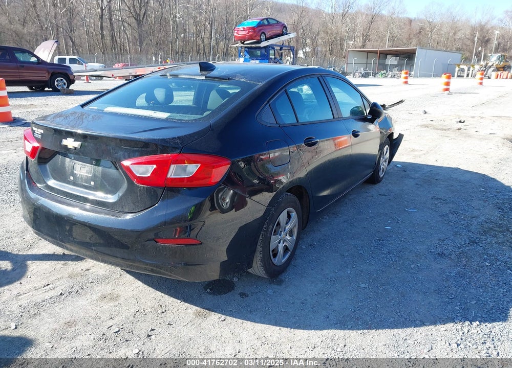 2017 CHEVROLET CRUZE LS MANUAL VIN: 1G1BB5SMXH7177019