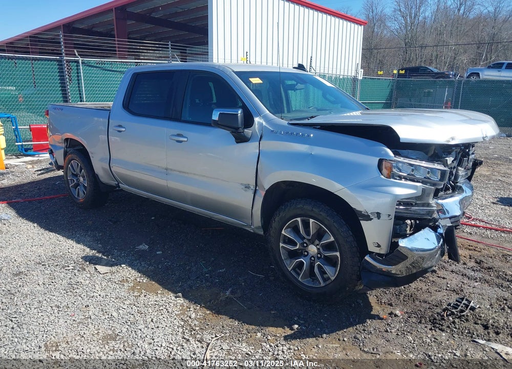 2020 CHEVROLET SILVERADO 1500 4WD SHORT BED LT VIN: 1GCUYDED8LZ156087