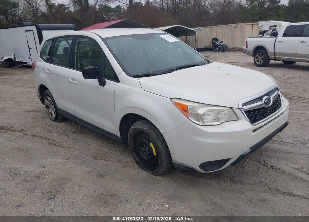 2015 SUBARU FORESTER VIN: JF2SJAAC0FH444916