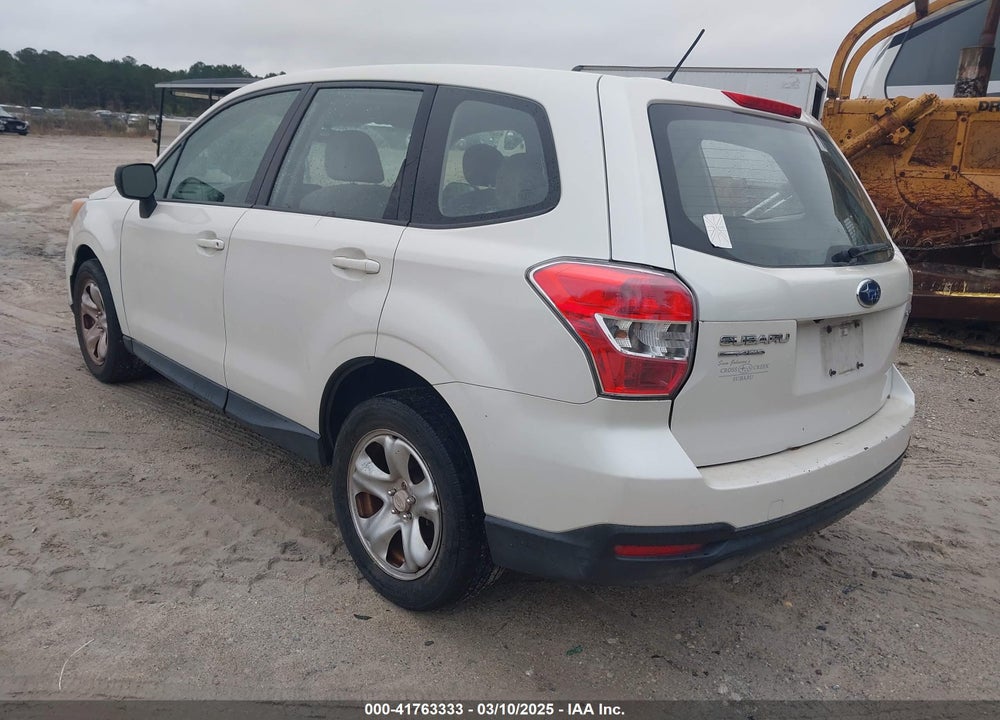 2015 SUBARU FORESTER VIN: JF2SJAAC0FH444916