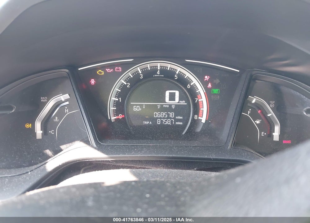 2018 HONDA CIVIC VIN: 19XFC2E51JE000549