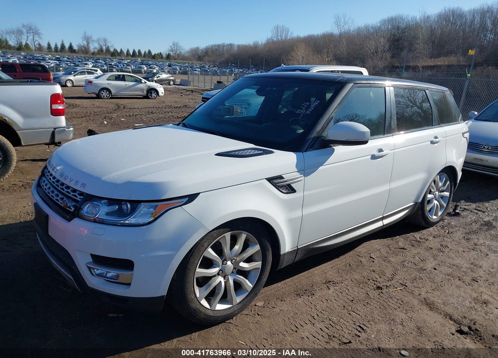 2015 LAND ROVER RANGE ROVER SPORT VIN: SALWR2VF7FA519597