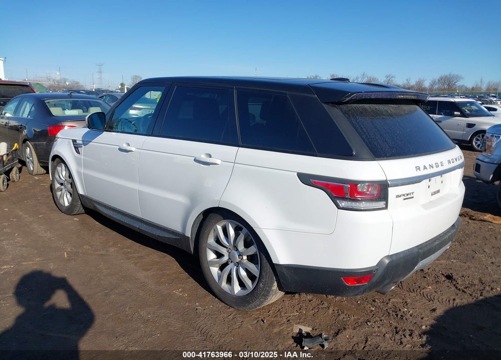 2015 LAND ROVER RANGE ROVER SPORT VIN: SALWR2VF7FA519597