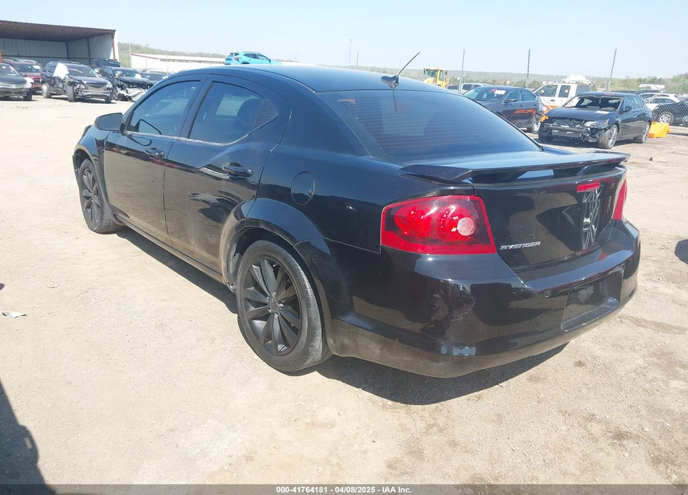 2014 DODGE AVENGER VIN: 1C3CDZAB3EN190381