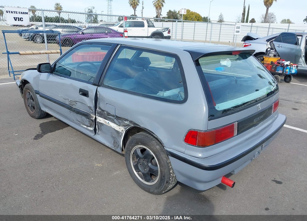 1991 HONDA CIVIC VIN: 2HGED6340MH595379