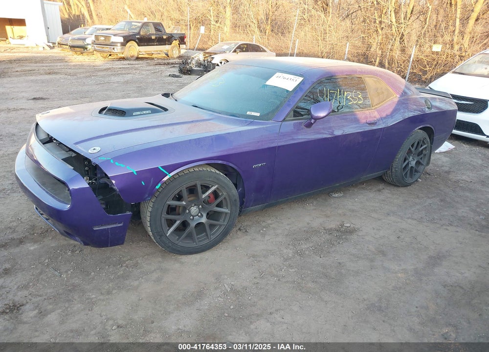 2016 DODGE CHALLENGER VIN: 2C3CDZBT1GH195730