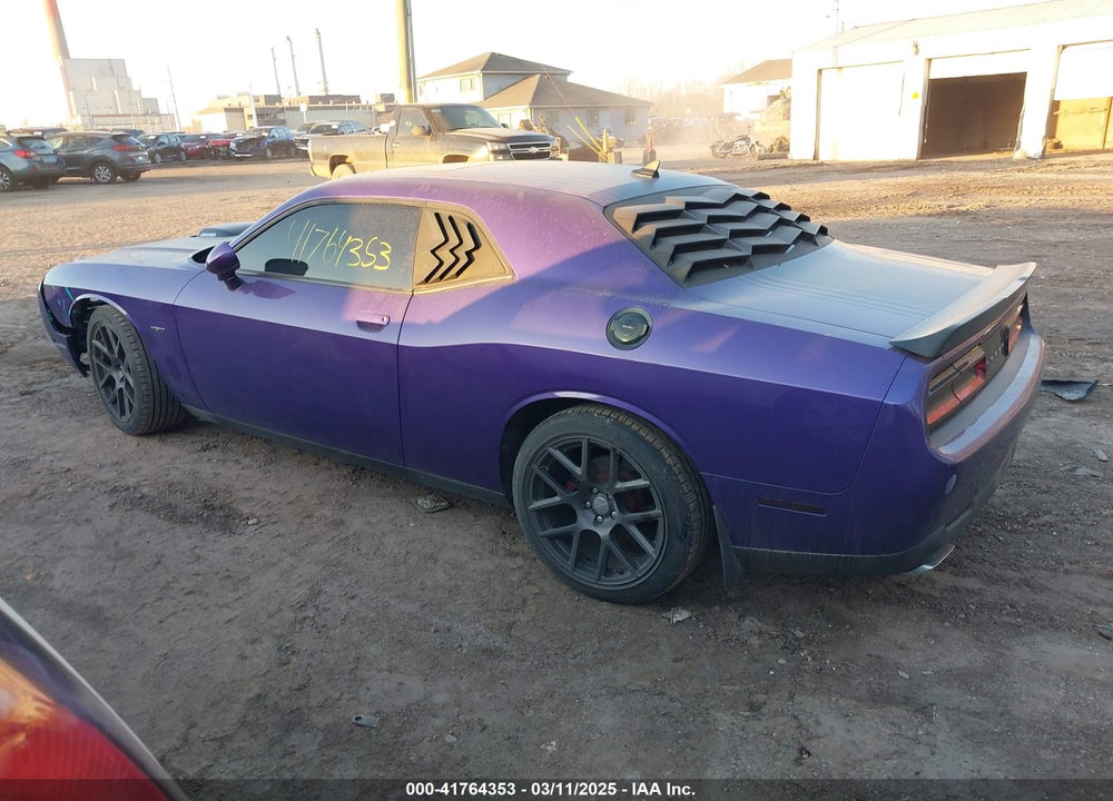 2016 DODGE CHALLENGER VIN: 2C3CDZBT1GH195730