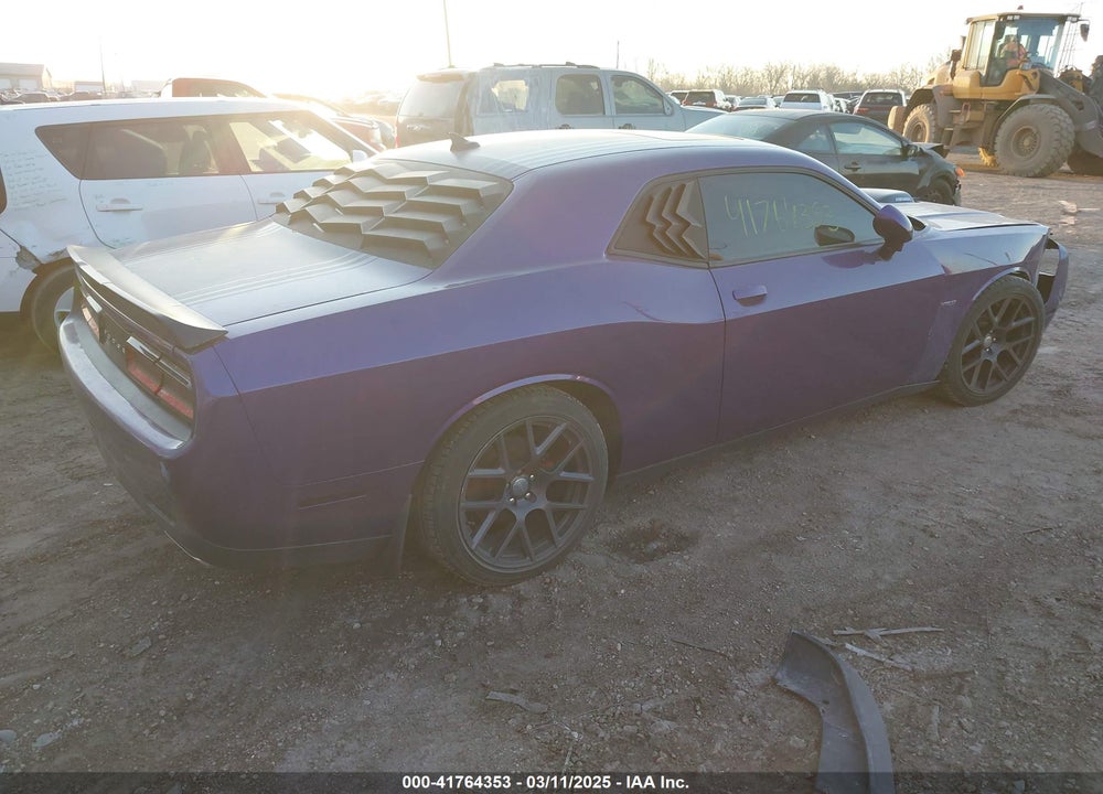 2016 DODGE CHALLENGER VIN: 2C3CDZBT1GH195730