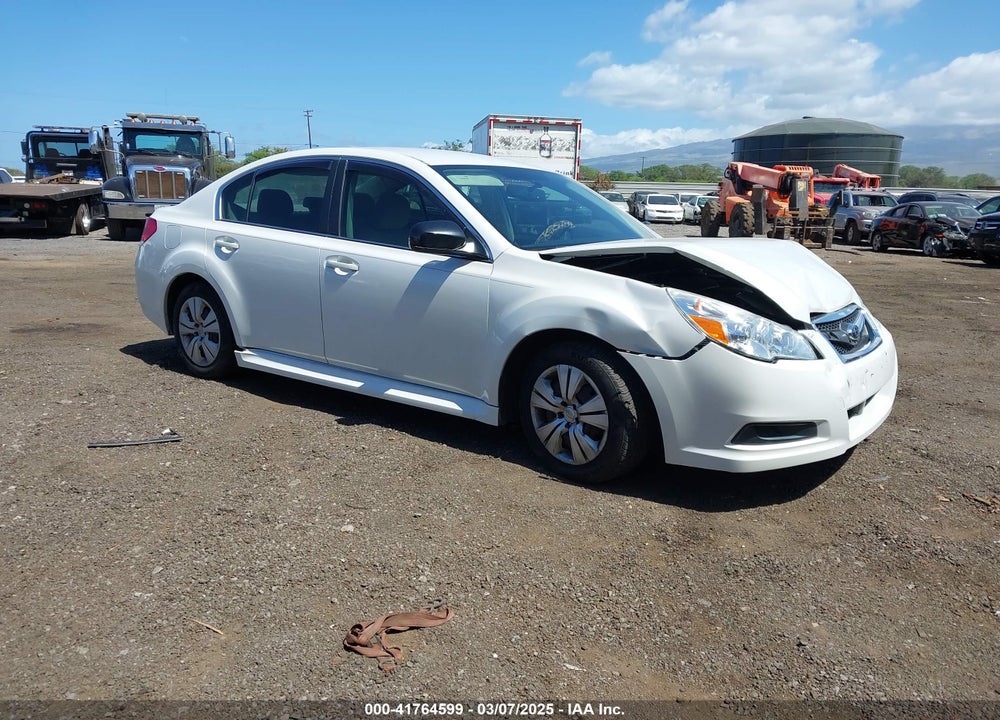 2010 SUBARU LEGACY 2.5I VIN: 4S3BMCA67A3235304