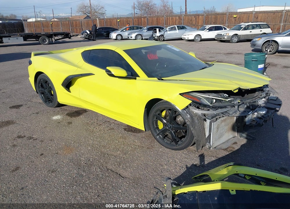 2020 CHEVROLET CORVETTE STINGRAY RWD 3LT VIN: 1G1Y82D47L5106157