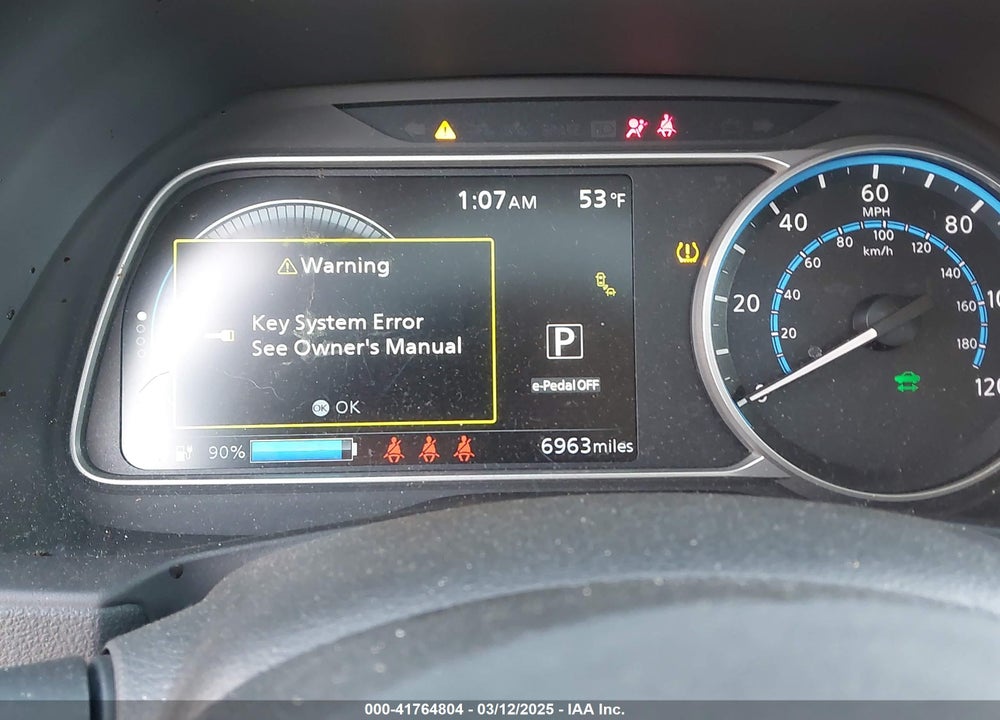 2023 NISSAN LEAF S 40 KWH VIN: 1N4AZ1BVXPC559580