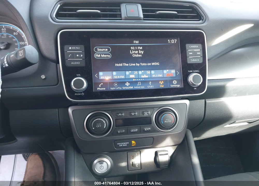 2023 NISSAN LEAF S 40 KWH VIN: 1N4AZ1BVXPC559580