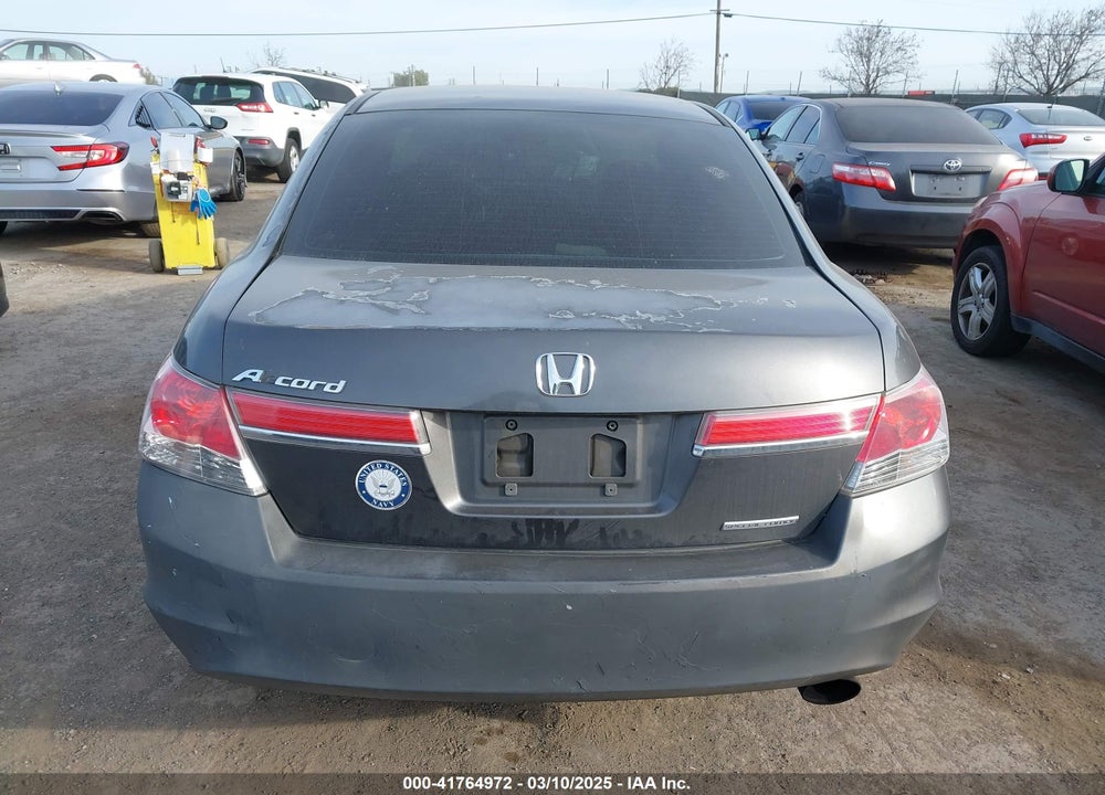2011 HONDA ACCORD VIN: 1HGCP2F69BA144631