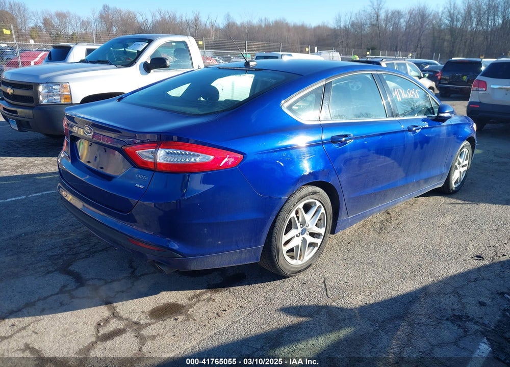 2013 FORD FUSION SE VIN: 3FA6P0H76DR350851