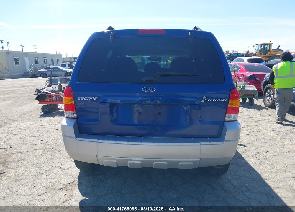 2007 FORD ESCAPE HYBRID VIN: 1FMYU59H07KB79129