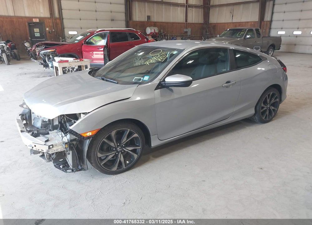 2019 HONDA CIVIC VIN: 2HGFC4B80KH303789