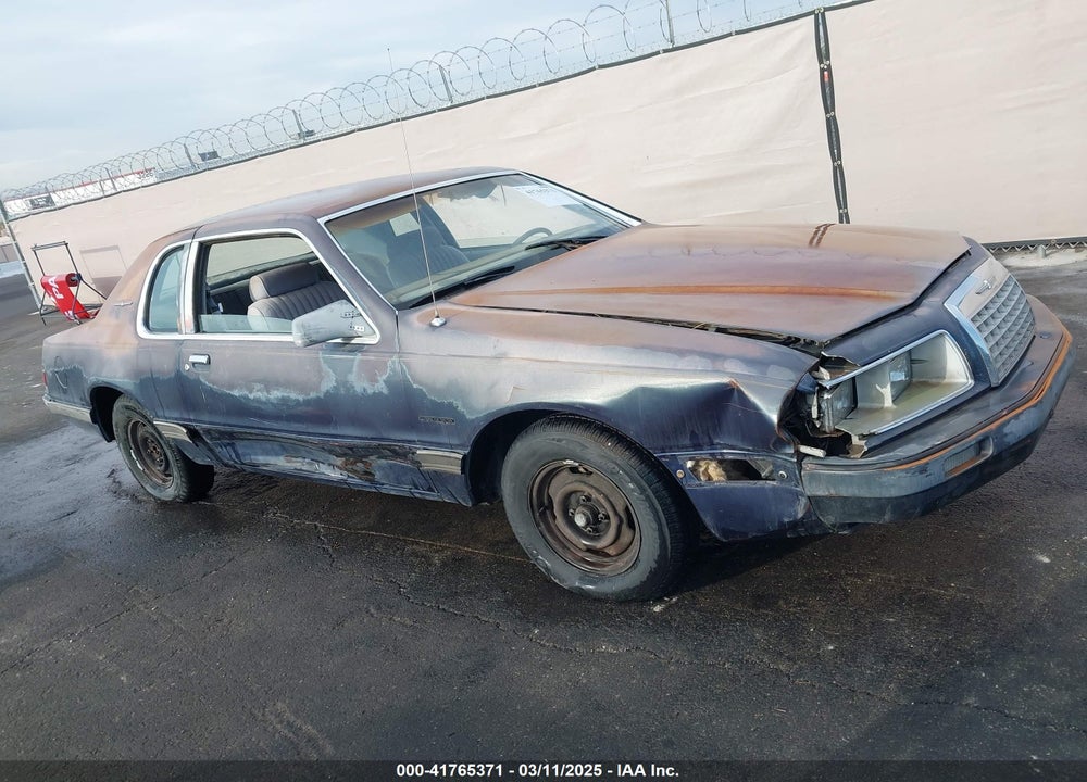 1983 FORD THUNDERBIRD VIN: 1FABP46F4DH130206