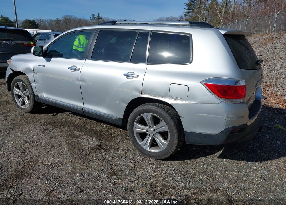 2013 TOYOTA HIGHLANDER VIN: 5TDDK3EH0DS252295