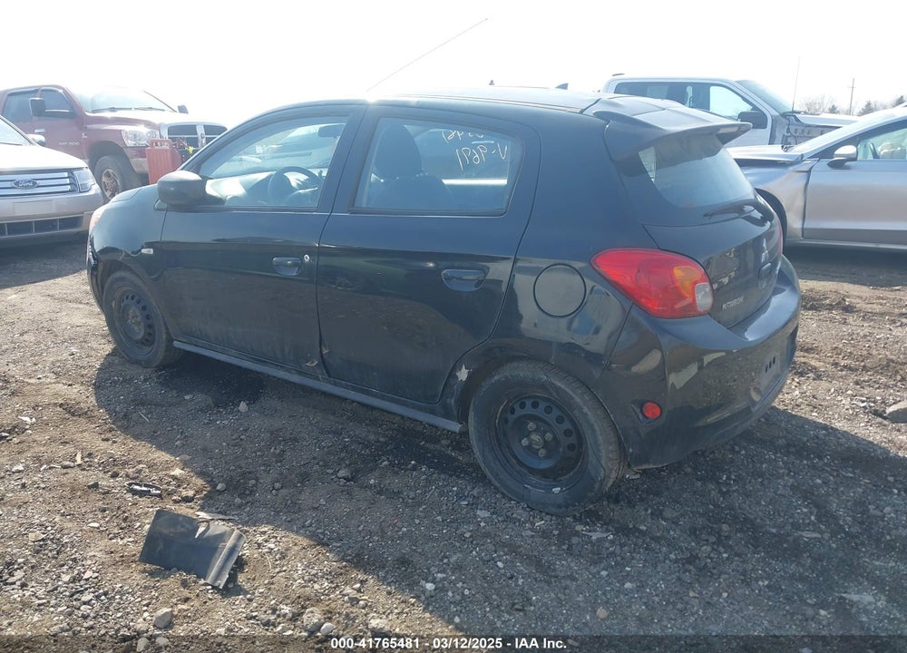 2014 MITSUBISHI MIRAGE VIN: ML32A3HJ2EH009671