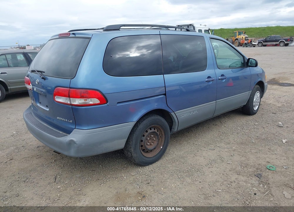 2002 TOYOTA SIENNA VIN: 4T3ZF13C92U424583