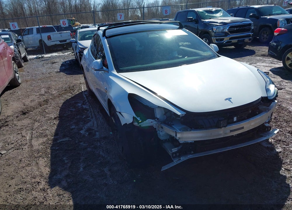 2020 TESLA MODEL 3 LONG RANGE DUAL MOTOR ALL-WHEEL DRIVE VIN: 5YJ3E1EB9LF735340