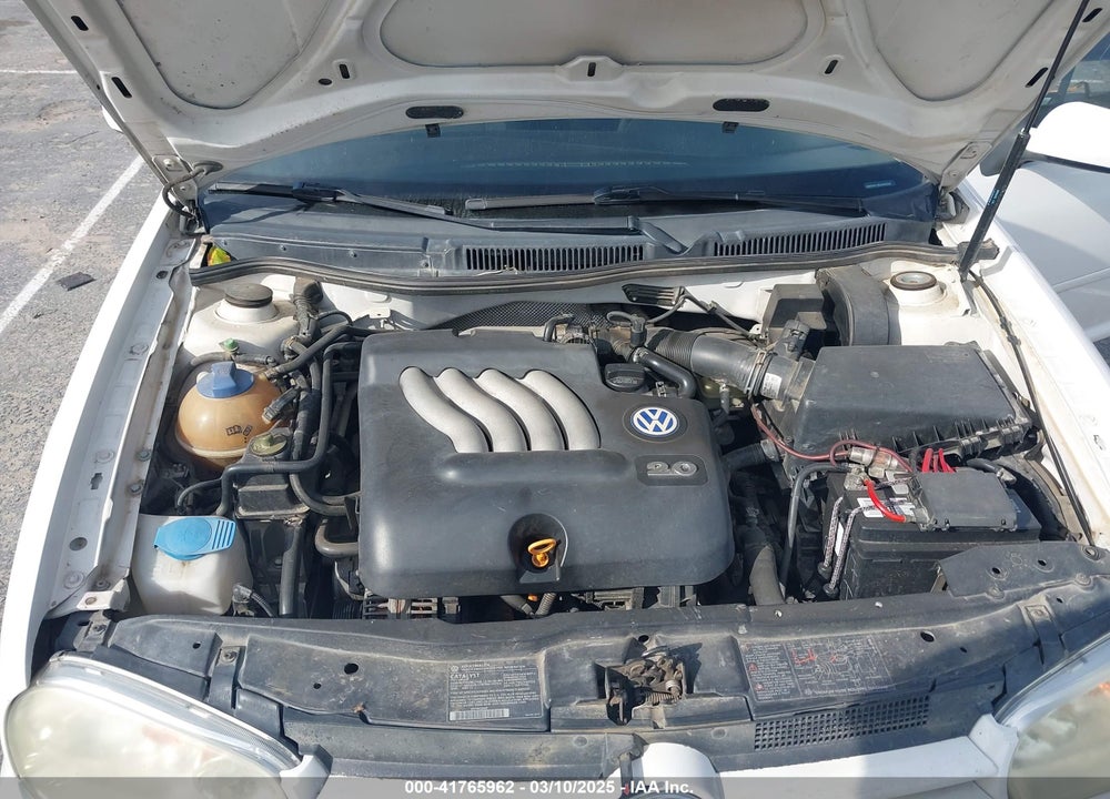 2003 VOLKSWAGEN GOLF VIN: 9BWFK61J634002000