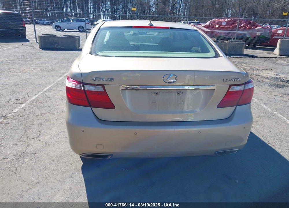 2007 LEXUS LS 460 VIN: JTHBL46FX75003101
