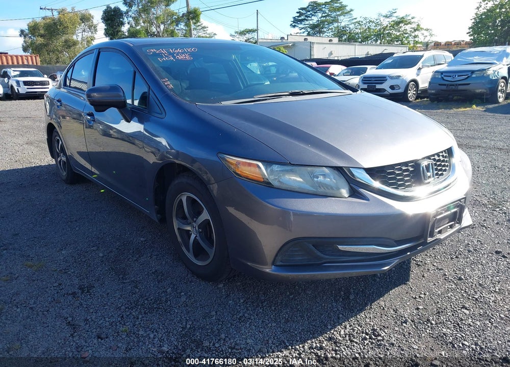 2015 HONDA CIVIC SE VIN: 19XFB2F75FE007496