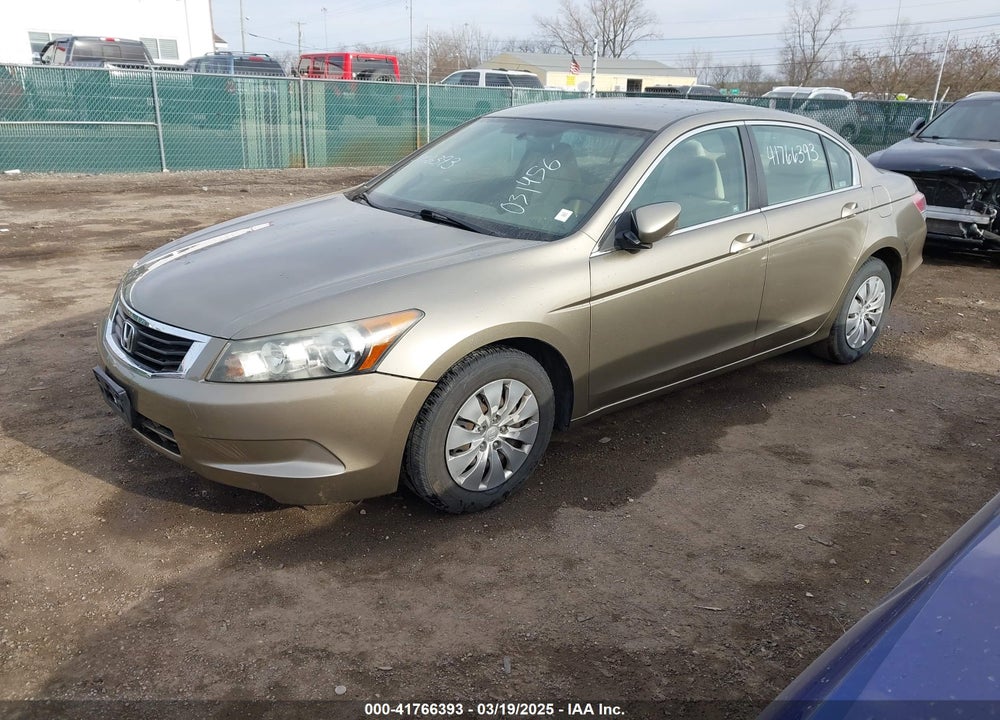 2009 HONDA ACCORD 2.4 LX VIN: 1HGCP26309A031456