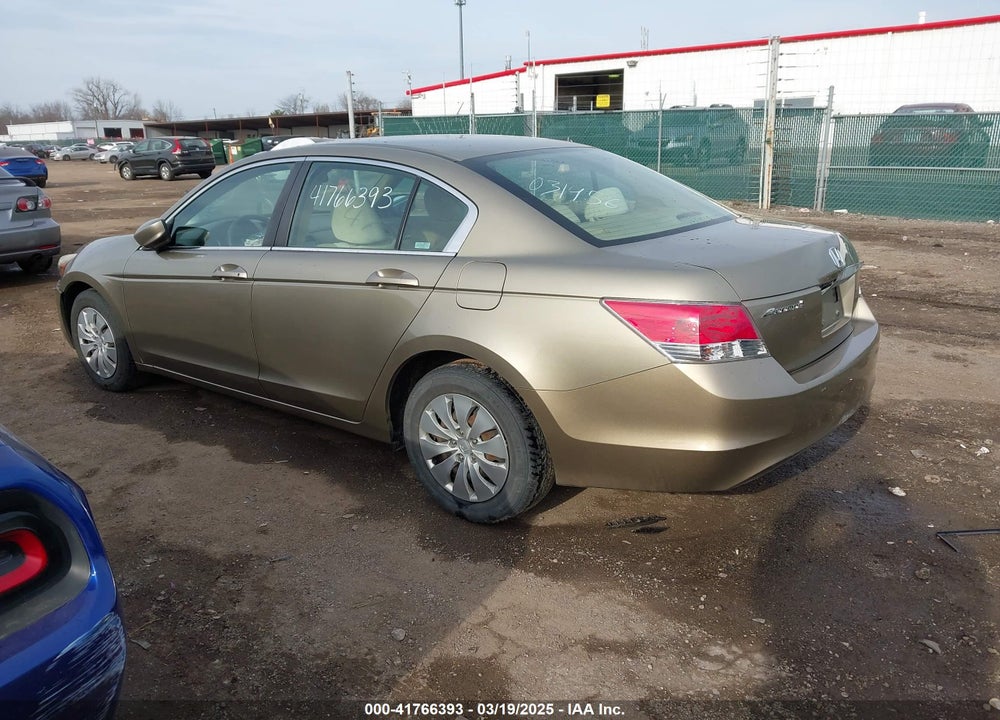 2009 HONDA ACCORD 2.4 LX VIN: 1HGCP26309A031456