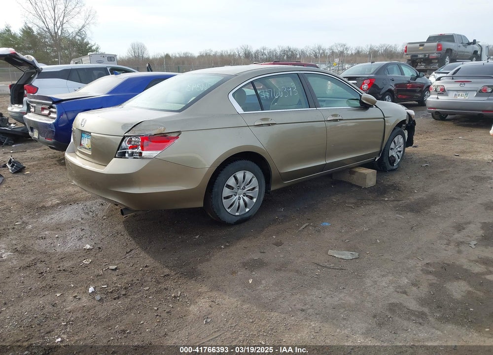 2009 HONDA ACCORD 2.4 LX VIN: 1HGCP26309A031456