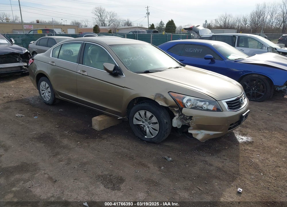 2009 HONDA ACCORD 2.4 LX VIN: 1HGCP26309A031456