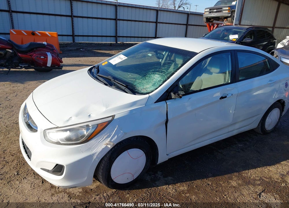 2015 HYUNDAI ACCENT GLS VIN: KMHCT4AE8FU907100
