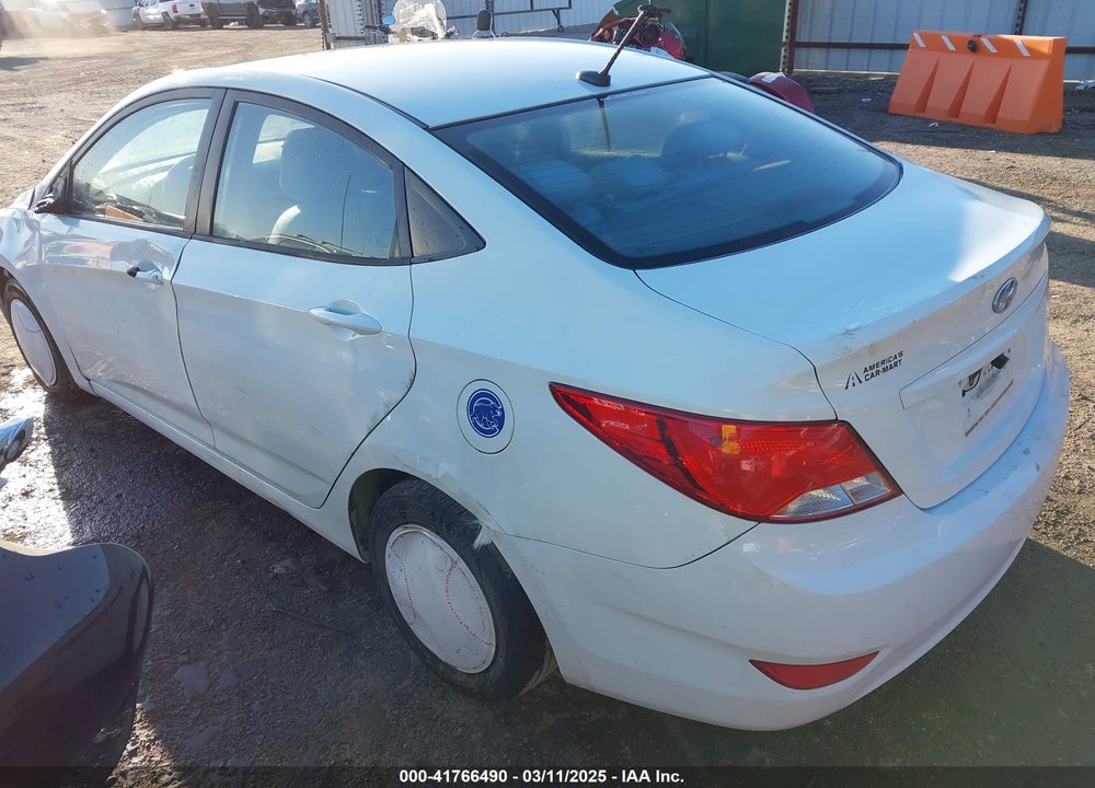 2015 HYUNDAI ACCENT GLS VIN: KMHCT4AE8FU907100