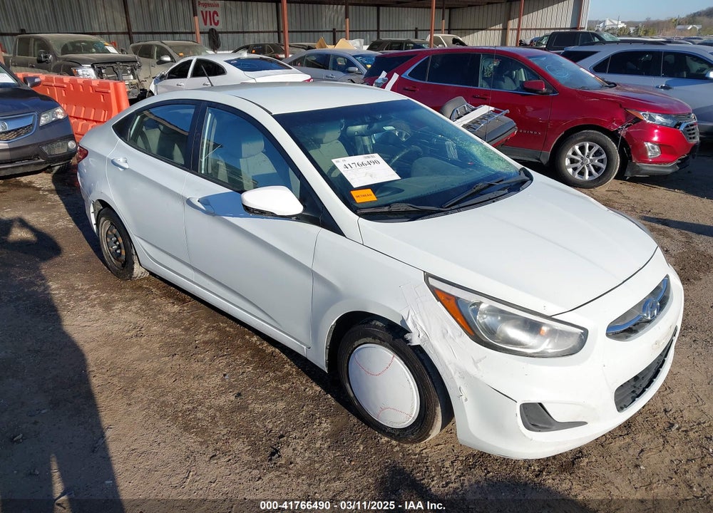 2015 HYUNDAI ACCENT GLS VIN: KMHCT4AE8FU907100