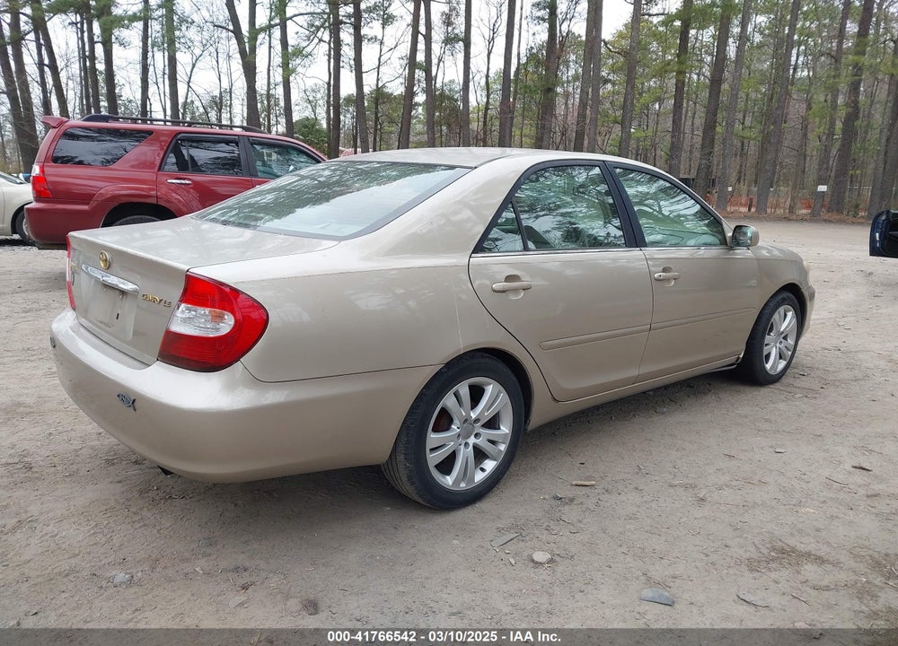 2004 TOYOTA CAMRY VIN: 4T1BE32K04U793501