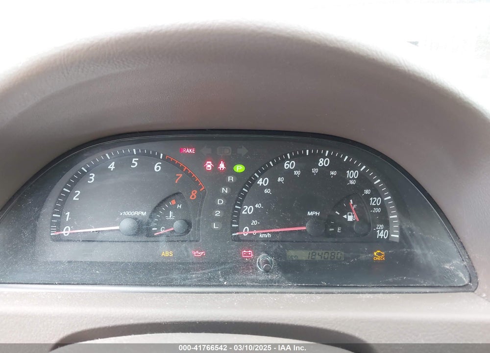 2004 TOYOTA CAMRY VIN: 4T1BE32K04U793501