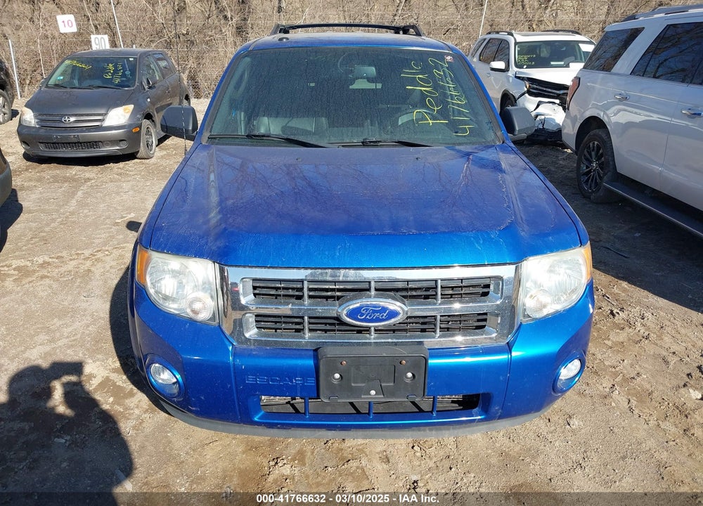 2011 FORD ESCAPE XLT VIN: 1FMCU0DG9BKB96550